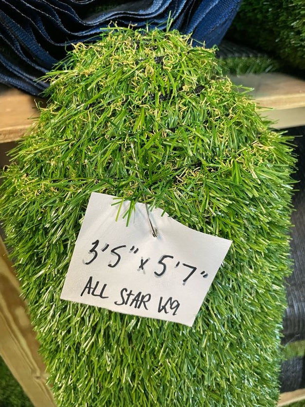 All Star K9 - Durable Lawn Artificial Grass Turf Rug